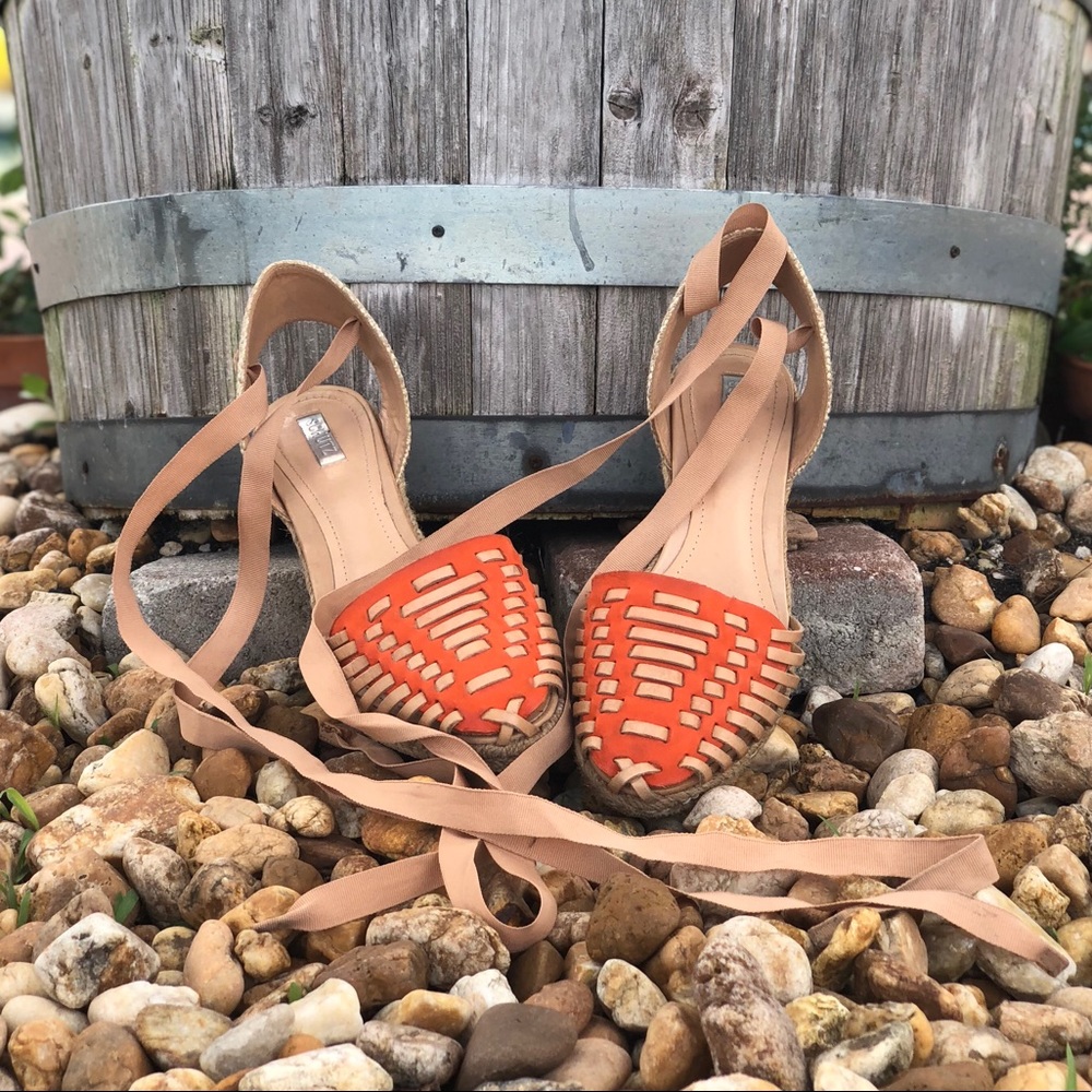 Schutz Espadrilles Wedges.